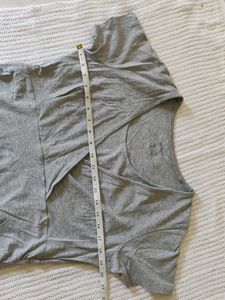 Gray Maternity Nursing Top