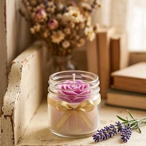 Fairy Frames Lavender &amp; Rose Scented Candle