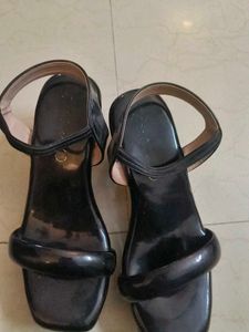 Chic Black Block Heels
