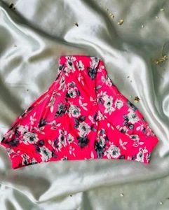 Blue Floral Briefs