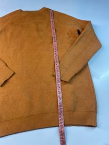 Stone Island Orange Knit Sweater