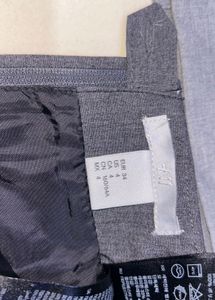 Classic Grey Pencil Skirt