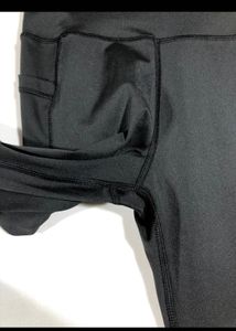 WORKOUT BELL BOTTOM High Waist Pants With Pockets