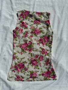 Floral Lace Tank Top