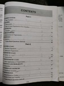 📚 Class 10 CBSE Mathematics Book for Sale