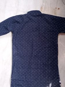 Girls Nevy Blue Top