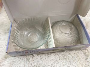 Novo 2 Pcs. Glass Bowl Set