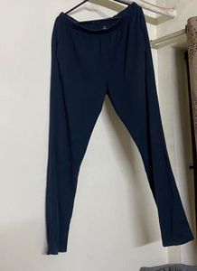 Navy Blue Casual Pants