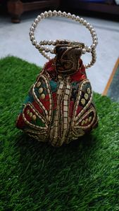 Boho Embroidered Potli Bag