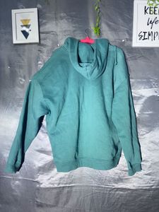 H&amp;M Teal Zip-Up Hoodie