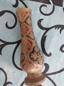 copper Vintage Decorative Floral Vase