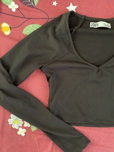 Zara Black Top