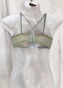 Sheer Floral Print Bra Top