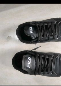 Black Fila Sneakers