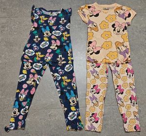 2 Sets of Disney Tshirt & Pants