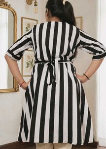 striped dress for women