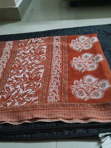 Georgette Saree With Blouse