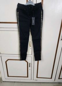 Silver Lining Vero Moda Embellished Jeans
