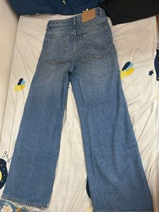 Wide Leg Denim Jeans