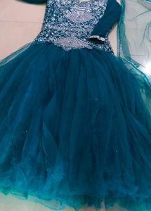 Stunning Teal gown