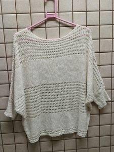 Crewneck Woollen Top