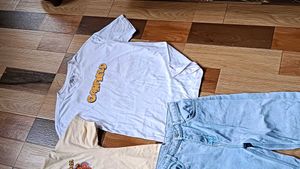 jeans tshirt combo for women