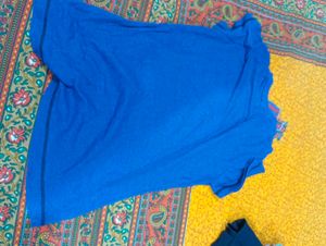 3 Blue Sparkle Graphic T-Shirt of forever