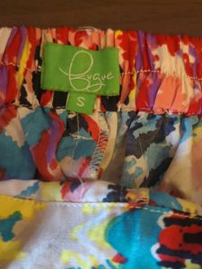 Fugue Colorful Wide Leg Pants (S)