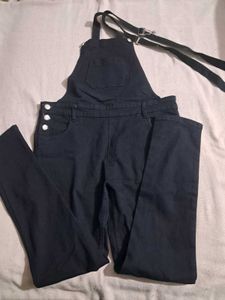 women stylish denim dungarees 🖤
