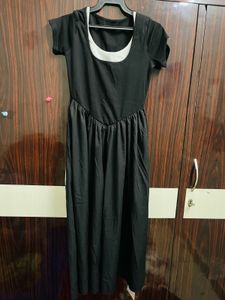 Classic Black Midi Dress