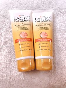 Lacto Calamine Ubtan Facewash pack of 2