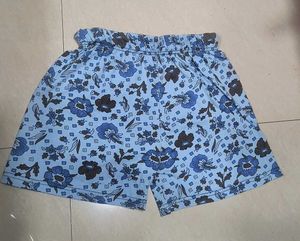 Floral Print Sleep Shorts