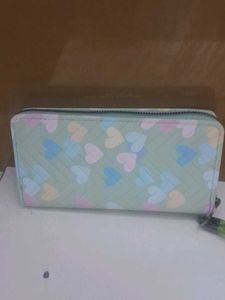 Cute Heart Pattern Wallet