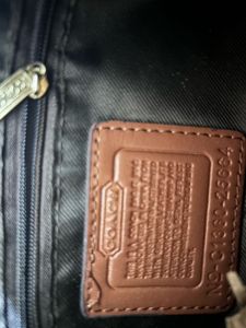 Coach Monogram Shoulder Bag
