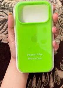 New Neon Green iPhone 17 Pro Silicone Case