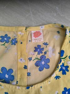 Cute Yellow Floral jumpsuit