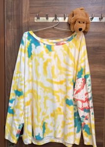 Tie-Dye Oversized Pajama Set