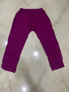 Purple Striped Kurta