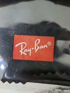Spectacle Cases With Ray Ban Wipe