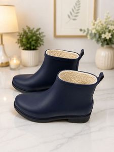 Women’s Navy Waterproof Ankle Boots UK 7