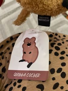 Wombat Plush Keychain