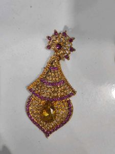 Gold-tone Dangle Earrings