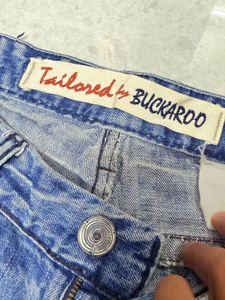 Buckaroo Distressed Blue Denim Jeans