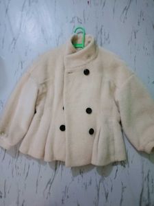 Cream Teddy Coat