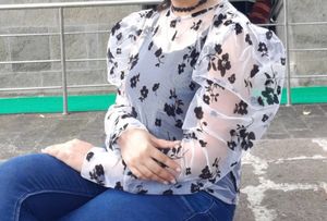 Stylish Black White Outer