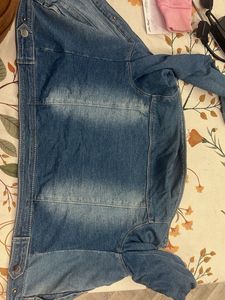 jeans crop style jacket