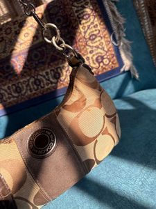 Coach Monogram Shoulder Bag