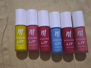 MyGlamm LIT Nail Enamel Set