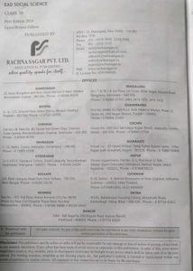 [FREE DELIVERY] Class 10th Social Science Sample P