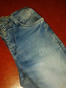 Blue Wash Denim Jeans